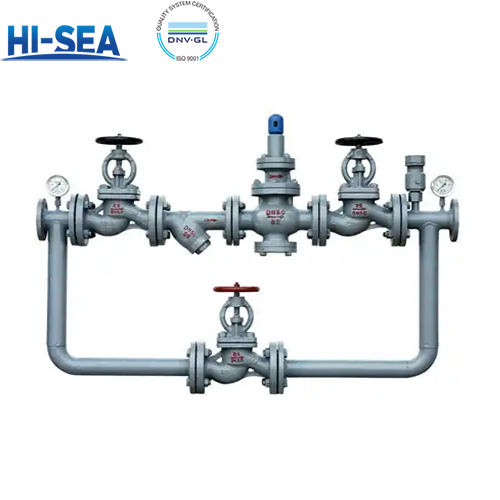 Steam Adjustable Pressure Reducing Valve Set